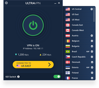 ultra vpn extension